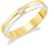 Marie Two Toned Wedding Ring Design