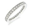 Rosalinda White Gold Eternity Ring